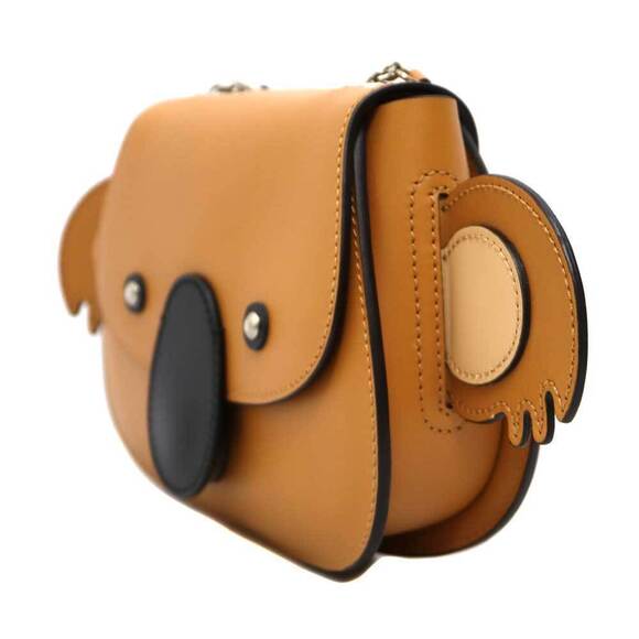 Gucci Handbags - Gucci Koala Leather Handbag Brown